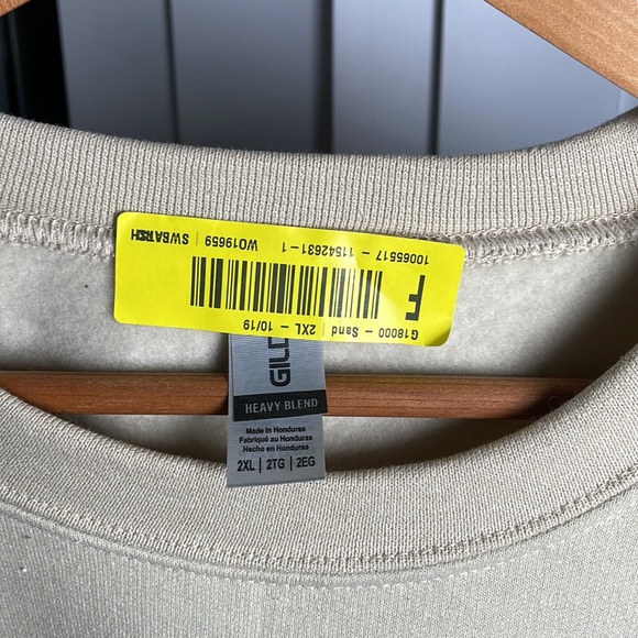 GILDAN printed front size 2XL -Sand - Picture 2 of 3